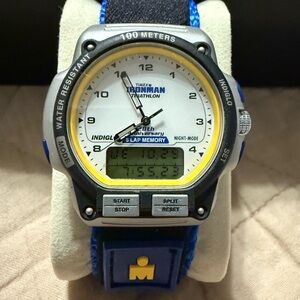 RARE Timex Ironman Kona 98 Triathlon Watch. Vintage and Like New